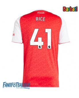 Arsenal Declan Rice #41 Tricou Fotbal Replică 2025-26 Barbati Acasa